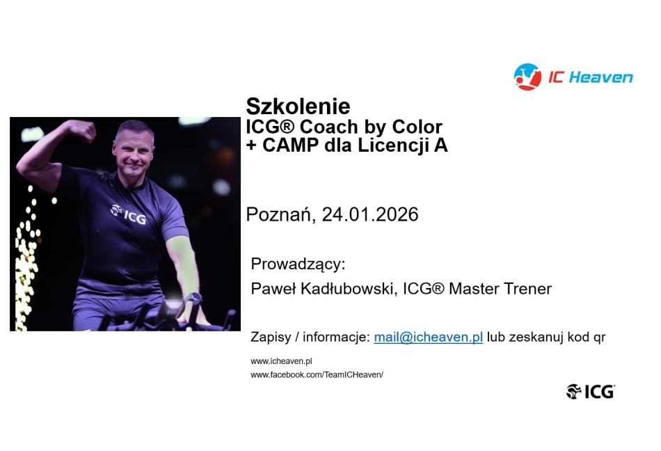 ICG® Coach by Color i Camp dla Licencji A
